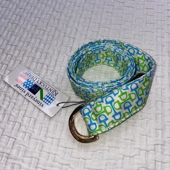 NWT Vineyard Vines Women’s Small D Ring Horsebit Kentucky Derby Belt main image 9